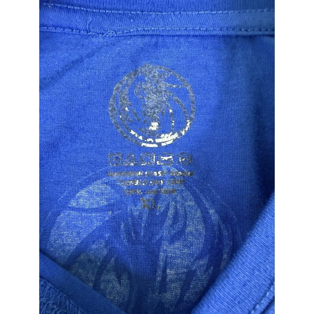 Dallas Mavericks Rowdy Proud Loud Special Edition T Shirt Men's XL Blue NBA